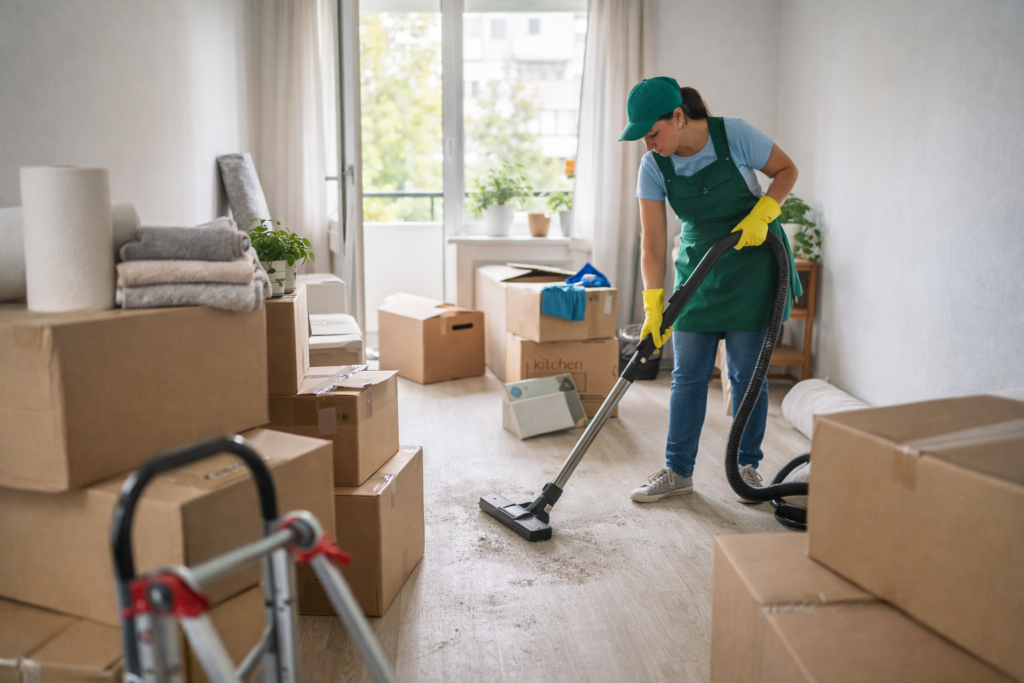 come pulire dopo un trasloco?
